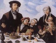 Maerten Jacobsz van Heemskerck Family portrait China oil painting reproduction